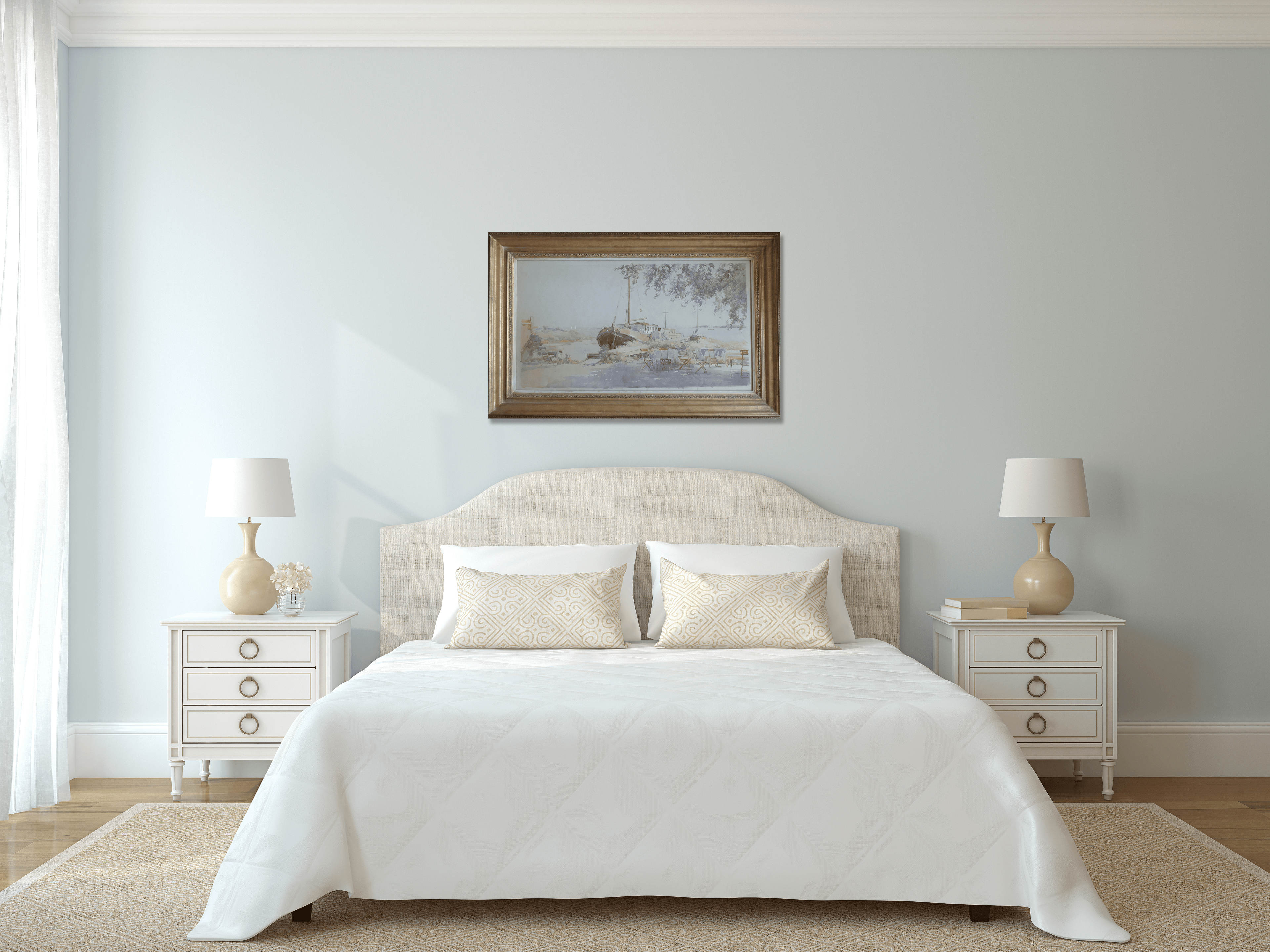 Loosdrecht in de zomer zonder lijst