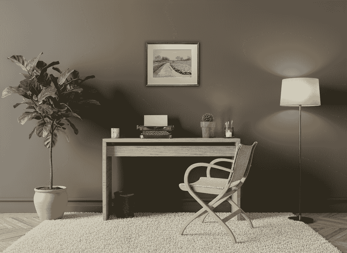 Gerard Huysman - Spookverlaat in de winter (in interieur)