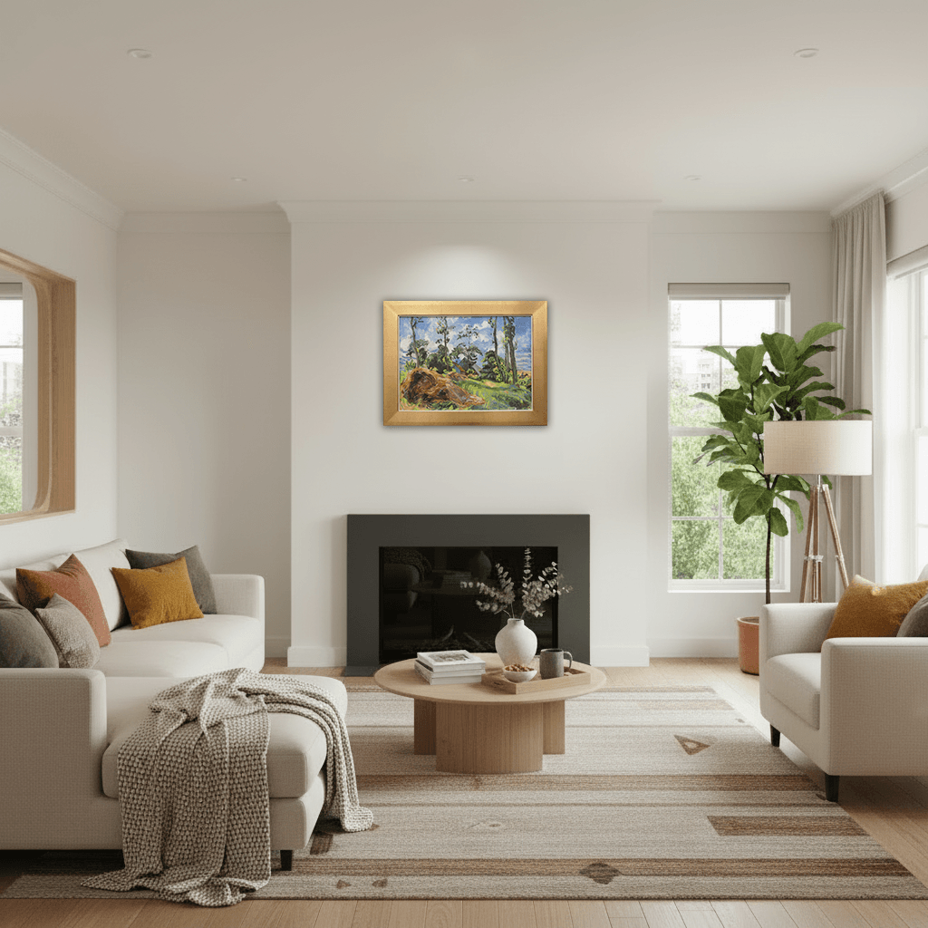 Jan Altink - Blauwborgje in de zomer van 1942 (in interieur)