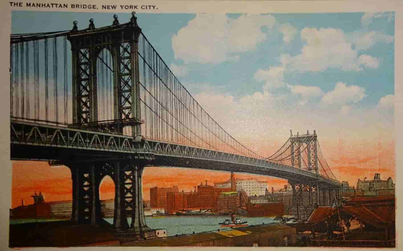 Adriaan Lubbers - Manhattan bridge te New York (in het echt)