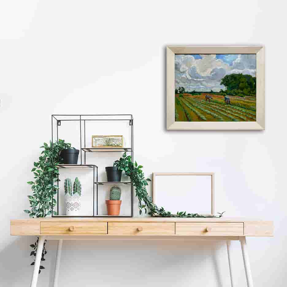 Henk Melgers - Gronings landschap (ca. begin jaren 1930) (in interieur)