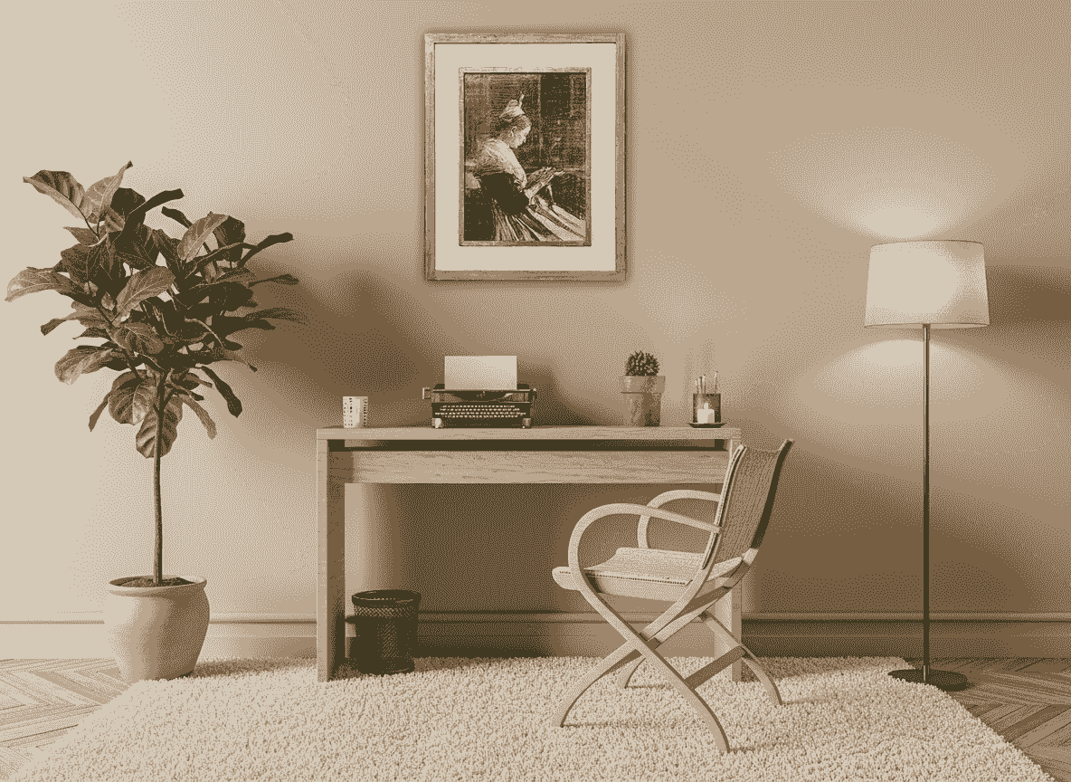 Nicolaas van der Waay - Breiend weesmeisje (in interieur)