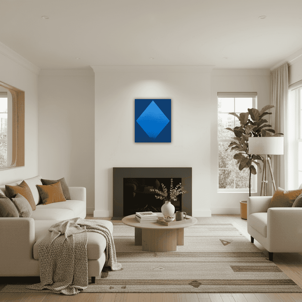 Willem van Althuis - Zonder titel (nummer 032) (met lijst)