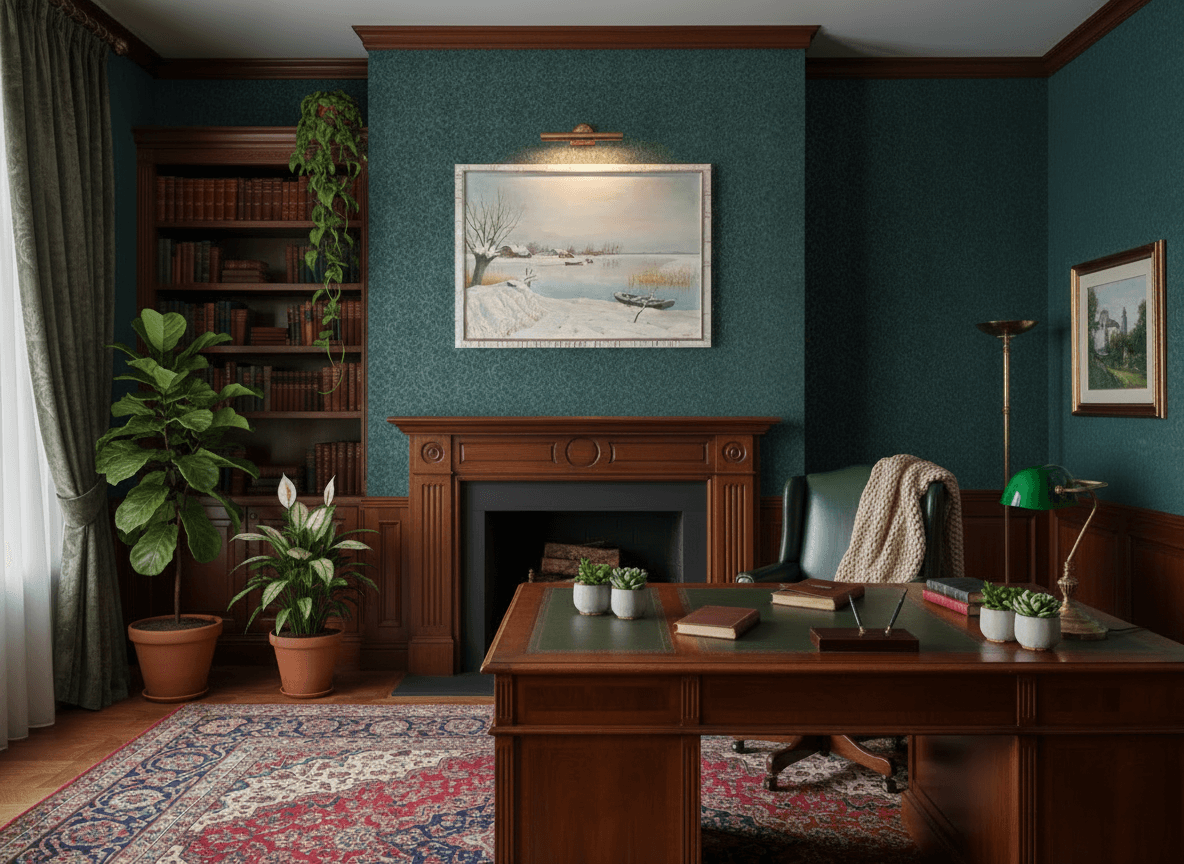 Wintergezicht bij Loosdrecht zonder lijst