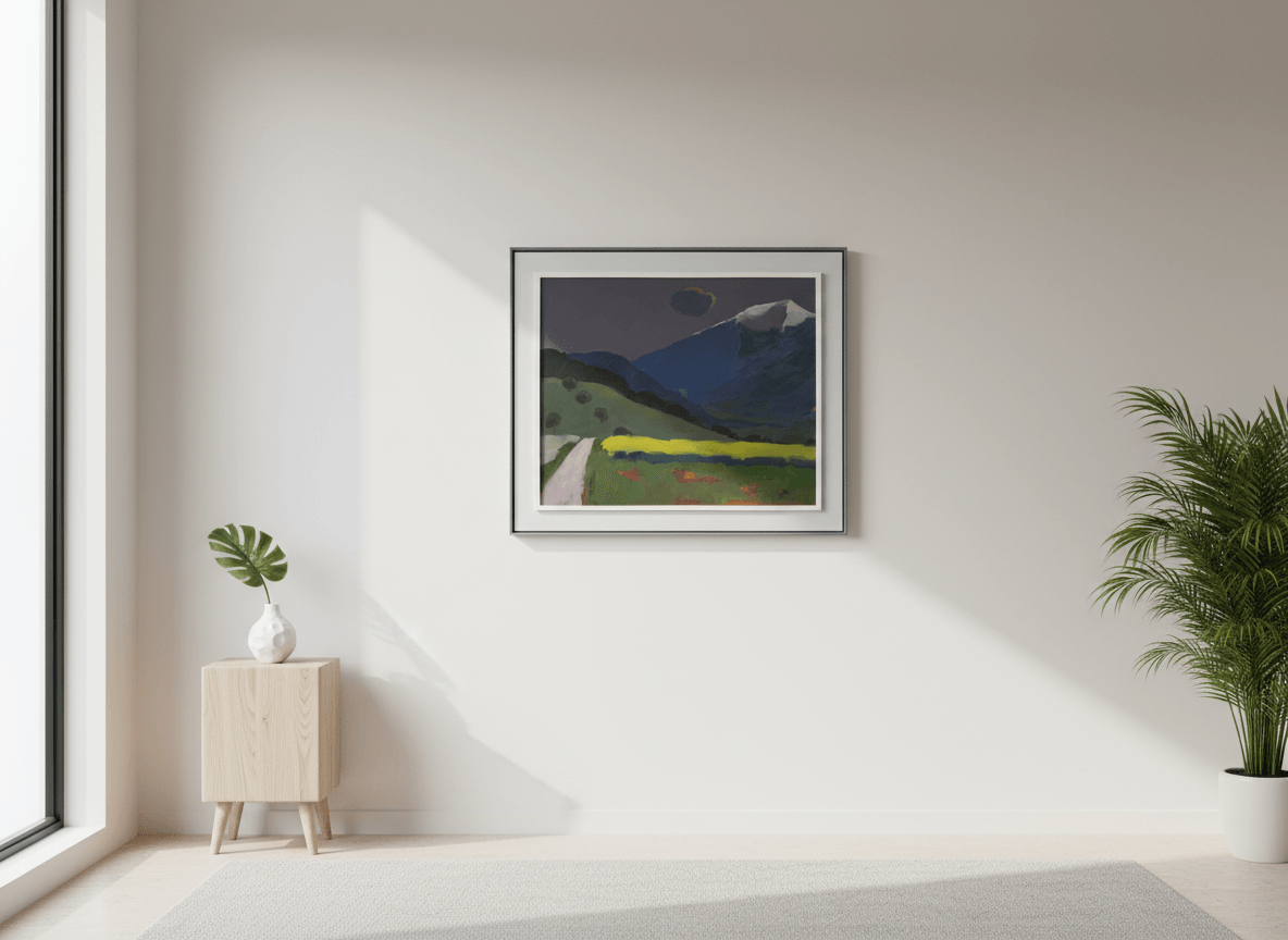 Heuvels bij Trier zonder lijst