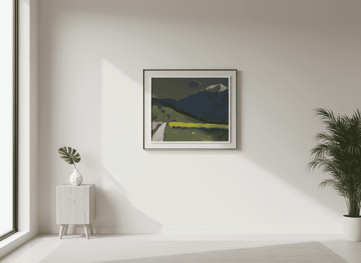 Jentsje Popma - Heuvels bij Trier (in interieur)