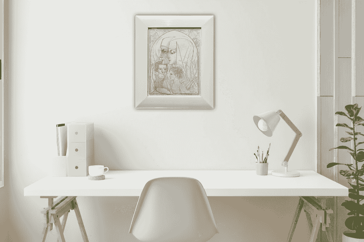 Jan Toorop - Het Christuskindeke (in interieur)